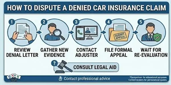 How to Dispute a Denied Car Insurance Claim