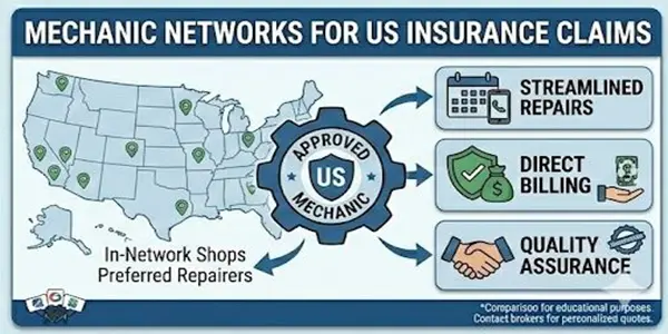 Mechanic Networks for US Insurance Claims