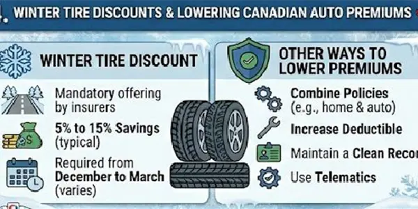 Winter Tire Discounts and Lowering Canadian Auto Premiums